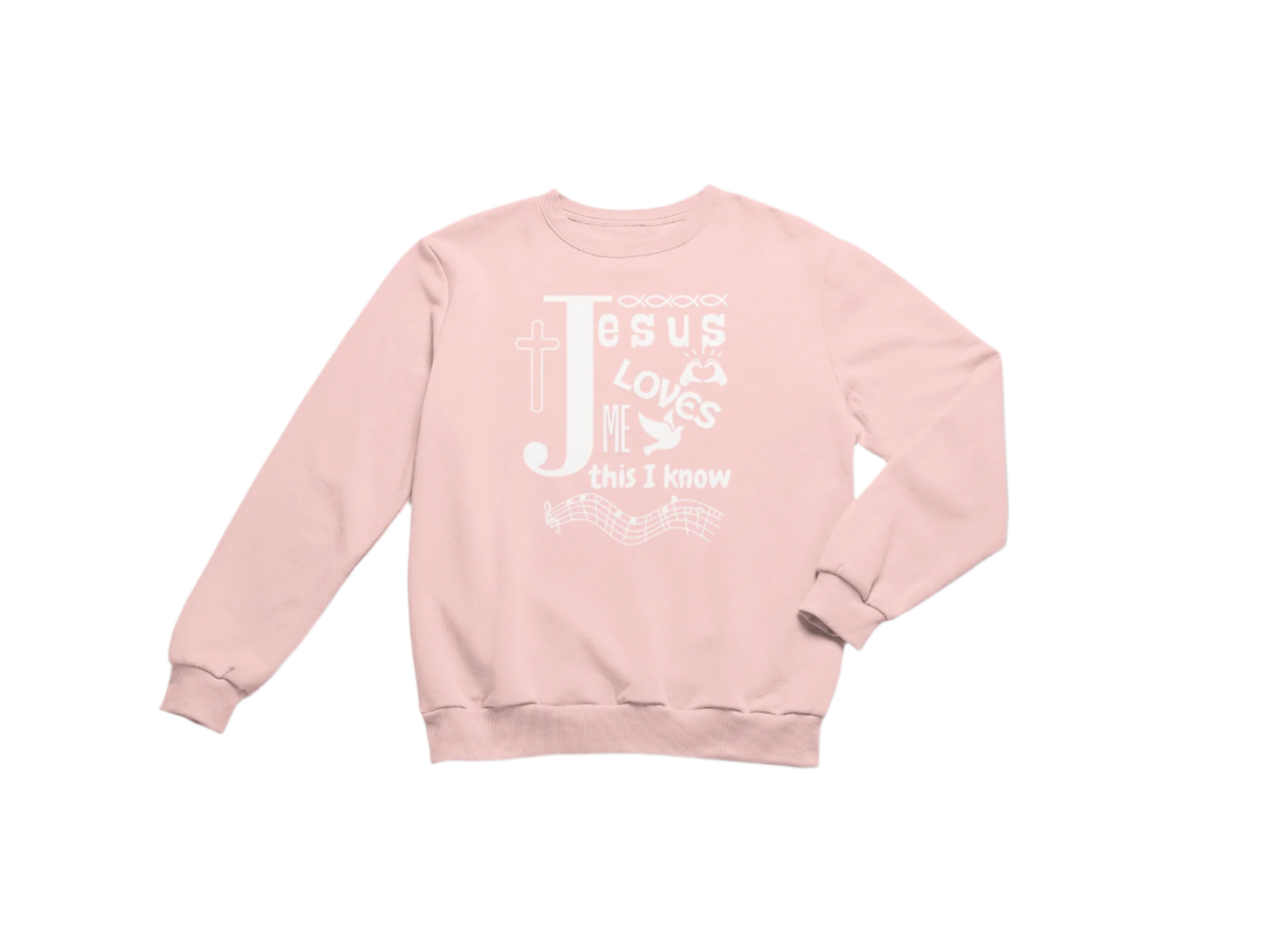 "JESUS LOVES ME THIS I KNOW" CUSTOM GRAPHIC