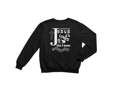 "JESUS LOVES ME THIS I KNOW" CUSTOM GRAPHIC