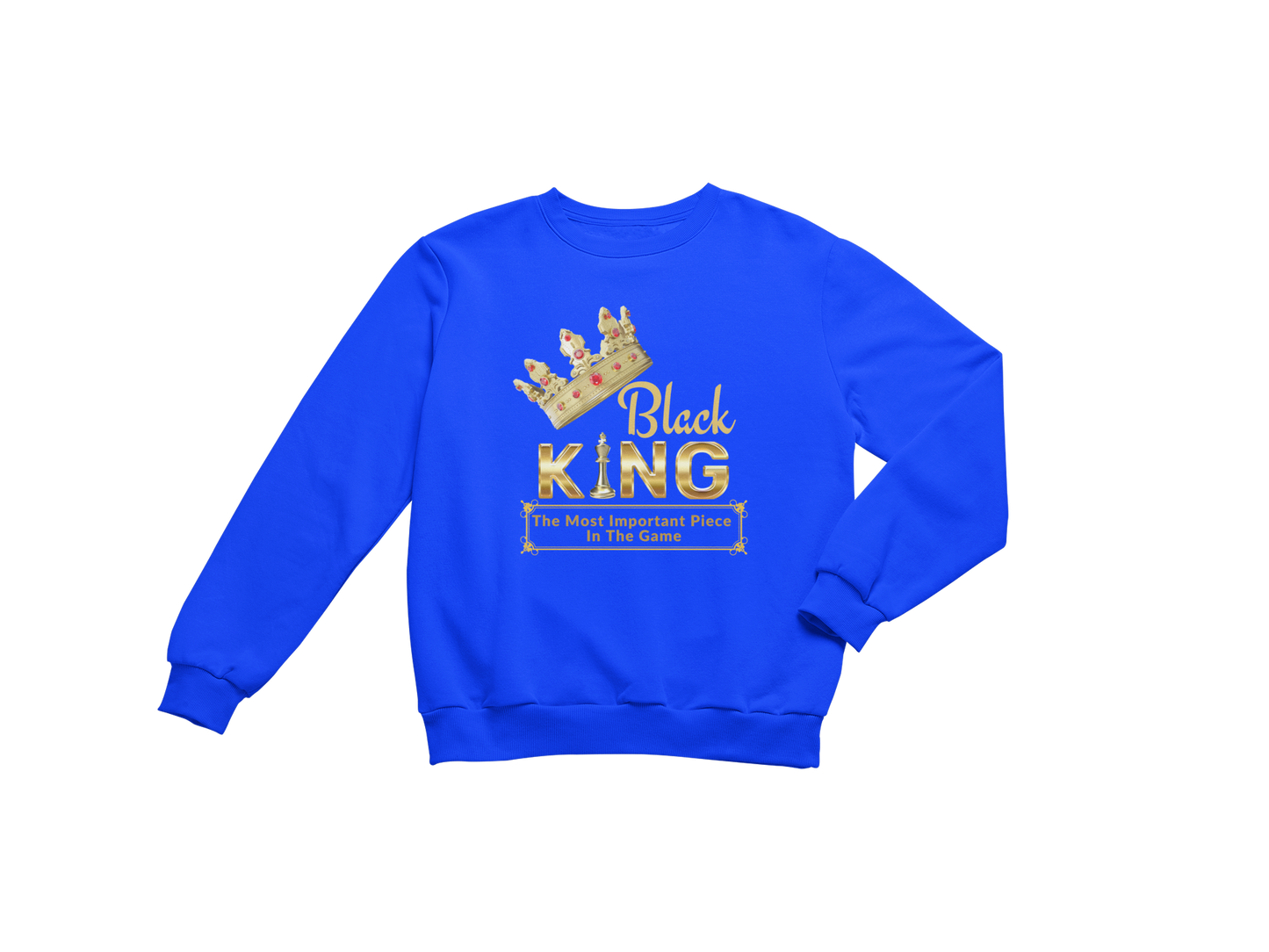 "BLACK KING -  THE MOST IMPORTANT PIECE IN THE GAME" CUSTOM DESIGN