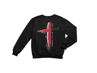 "GOD SO LOVED CROSS" CUSTOM GRAPHIC DESIGN