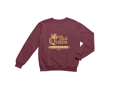 "BLACK QUEEN , BLESSED IN MY OWN KINGDOM" SIGNATURE CUSTOM DESIGN