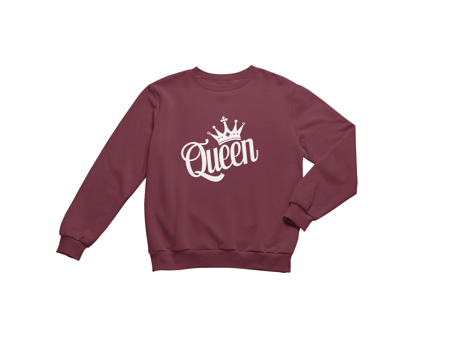 "QUEEN CROWN" GRAPHIC PRINT