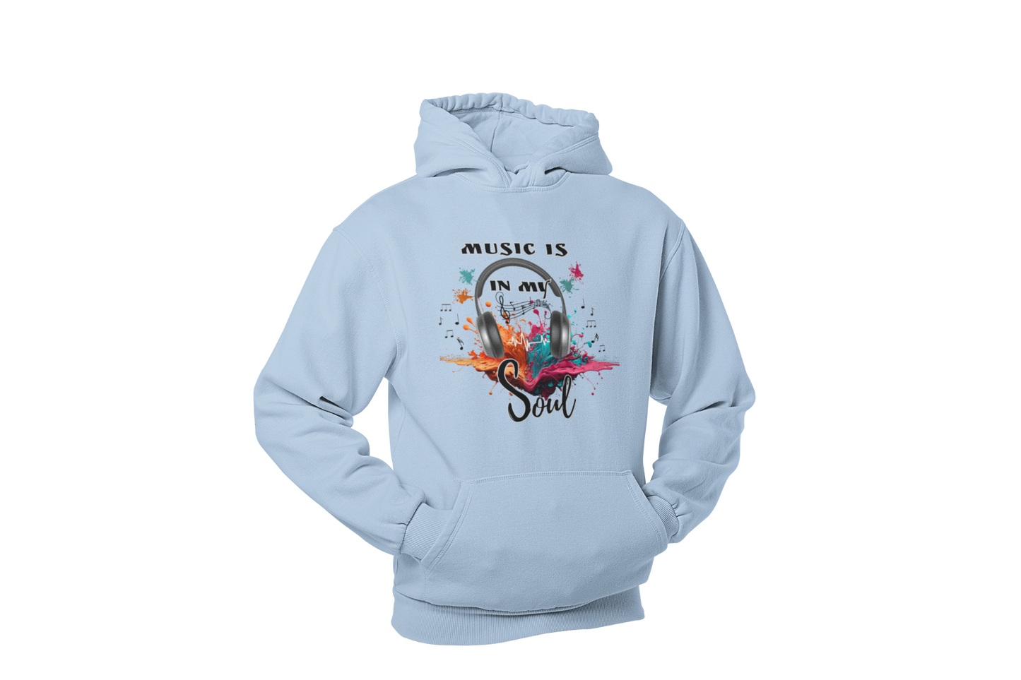 "MUSIC IS IN MY SOUL" CUSTOM DESIGN