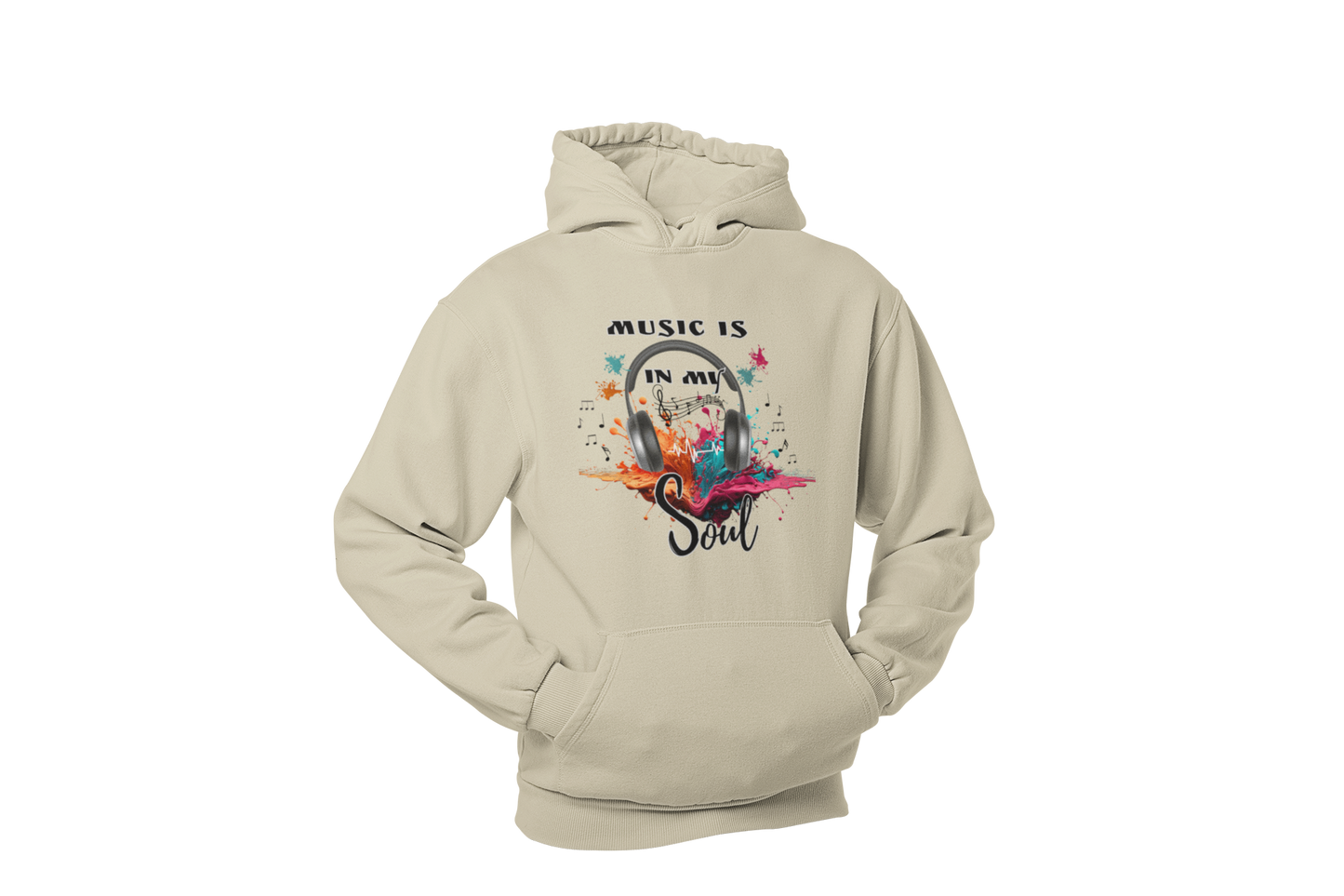 "MUSIC IS IN MY SOUL" CUSTOM DESIGN