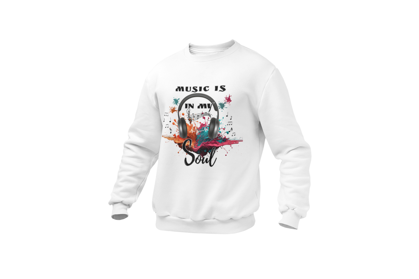 "MUSIC IS IN MY SOUL" CUSTOM DESIGN