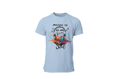 "MUSIC IS IN MY SOUL" CUSTOM DESIGN