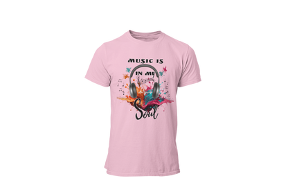 "MUSIC IS IN MY SOUL" CUSTOM DESIGN