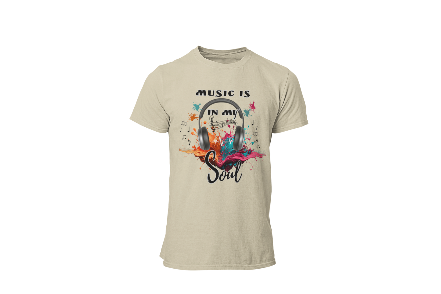 "MUSIC IS IN MY SOUL" CUSTOM DESIGN