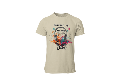 "MUSIC IS IN MY SOUL" CUSTOM DESIGN