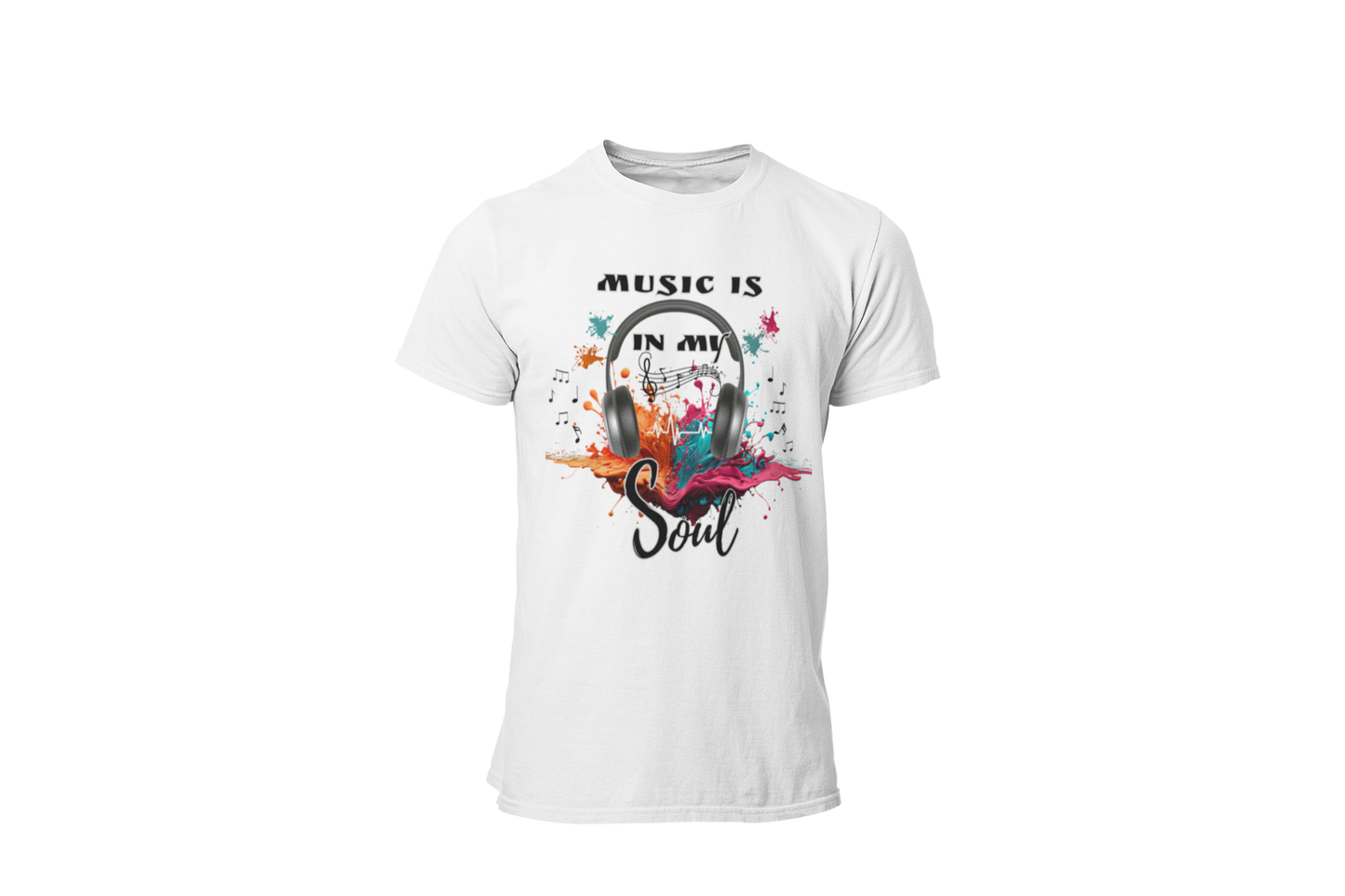 "MUSIC IS IN MY SOUL" CUSTOM DESIGN