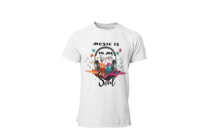 "MUSIC IS IN MY SOUL" CUSTOM DESIGN