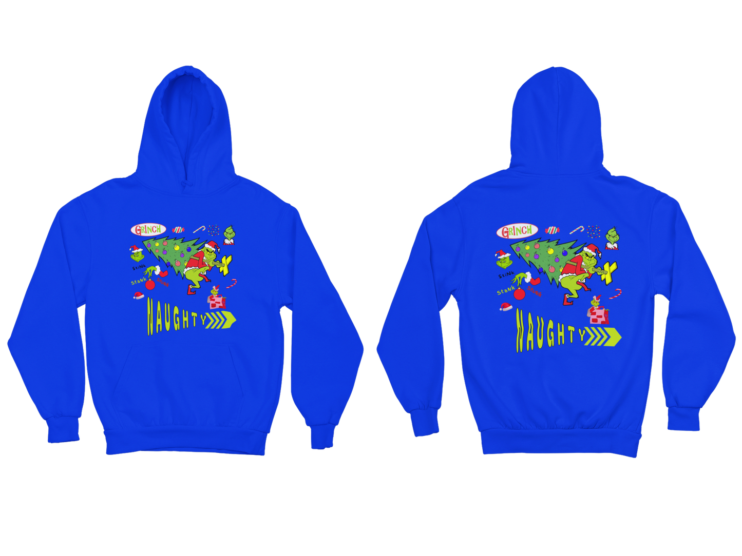 "NAUGHTY OR NICE, THE GRINCH" SIGNATURE HOLIDAY DESIGN