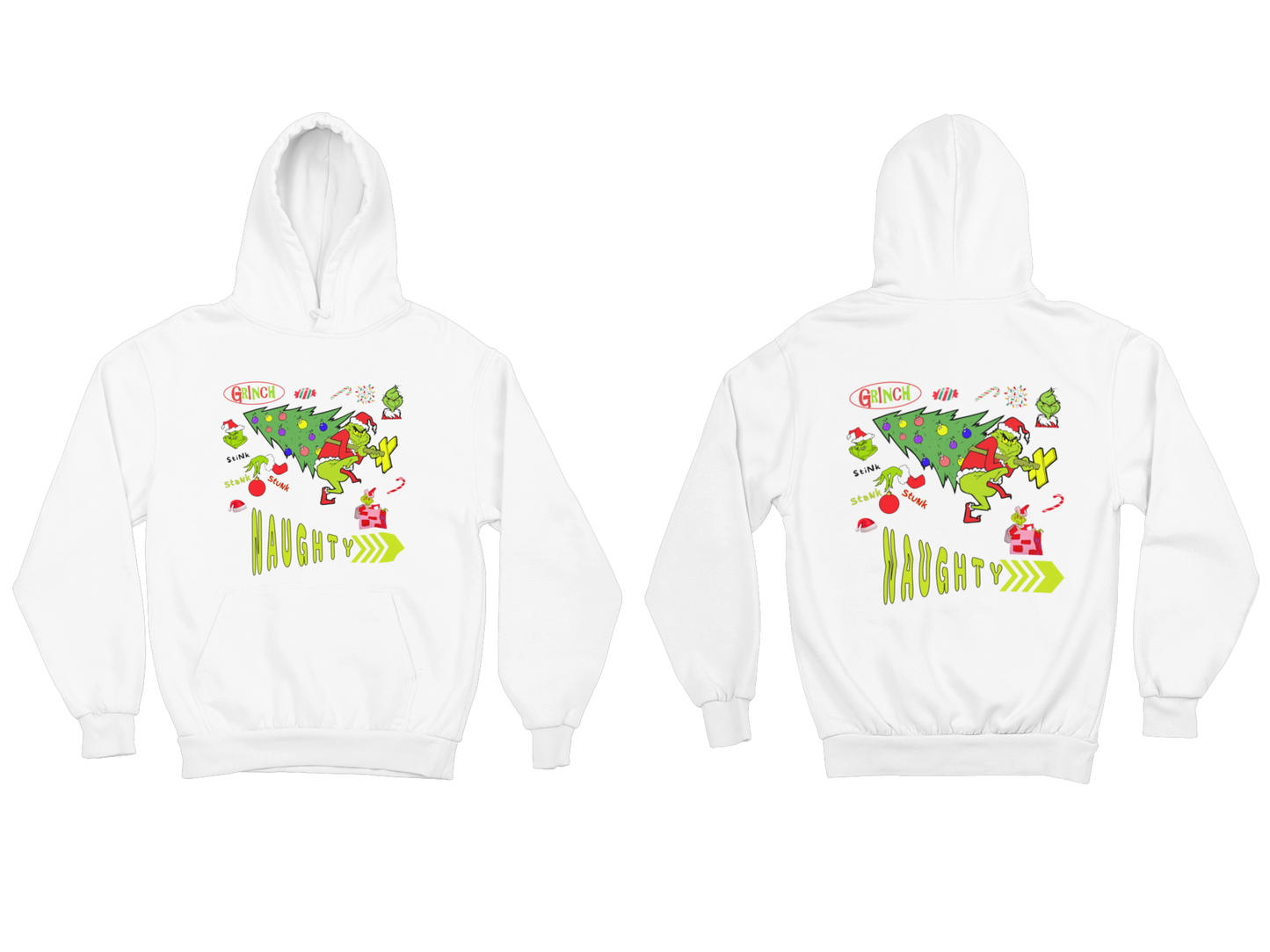 "NAUGHTY OR NICE, THE GRINCH" SIGNATURE HOLIDAY DESIGN