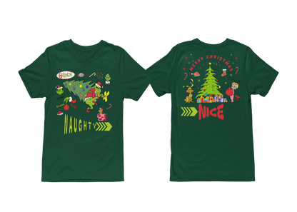 "NAUGHTY OR NICE, THE GRINCH" SIGNATURE HOLIDAY DESIGN