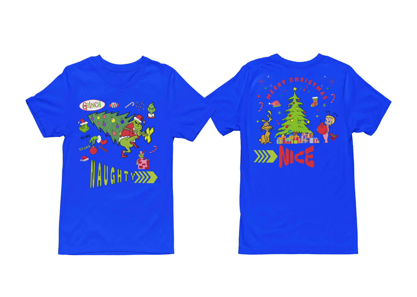 "NAUGHTY OR NICE, THE GRINCH" SIGNATURE HOLIDAY DESIGN