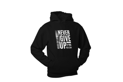 "NEVER GIVE UP" CUSTOM GRAPHIC DESIGN