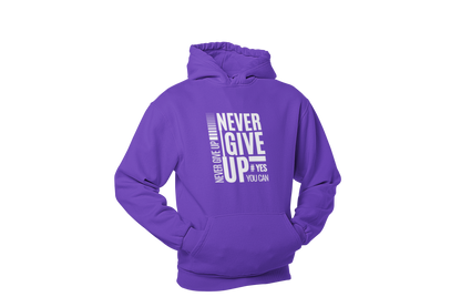 "NEVER GIVE UP" CUSTOM GRAPHIC DESIGN