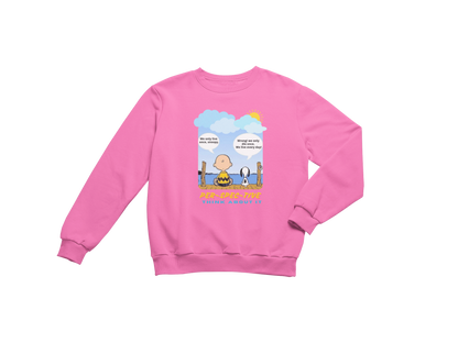 "PER-SPEC-TIVE" CUSTOM GRAPHIC SWEATSHIRT