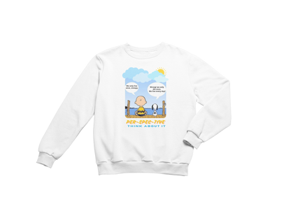 "PER-SPEC-TIVE" CUSTOM GRAPHIC SWEATSHIRT