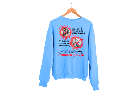 "HORSES & CHARIOTS"  SIGNATURE CUSTOM SWEATSHIRT