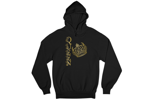 "GOLDEN QUEEN " CUSTOM SIGNATURE DESIGN HOODIE