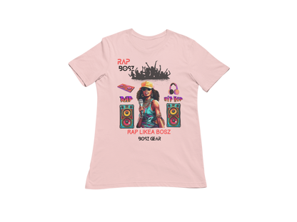 "RAP BOSZ - RAP LIKEA BOSZ" (FEMALE) (2) BOSZ GEAR T-SHIRT