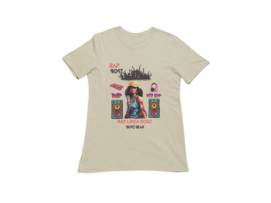 "RAP BOSZ - RAP LIKEA BOSZ" (FEMALE) (2) BOSZ GEAR T-SHIRT