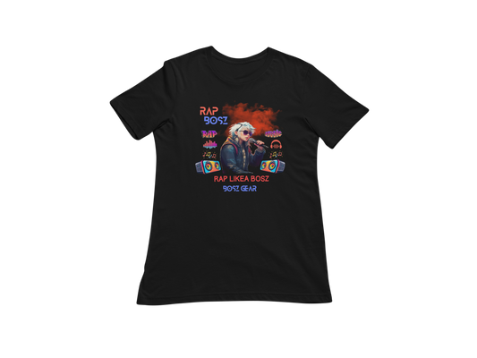 "RAP BOSZ - RAP LIKEA BOSZ" (FEMALE) (3) BOSZ GEAR T-SHIRT