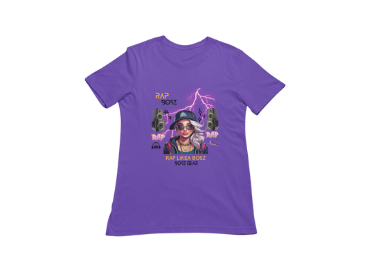 "RAP BOSZ - RAP LIKEA BOSZ" (FEMALE) (4) BOSZ GEAR T-SHIRT