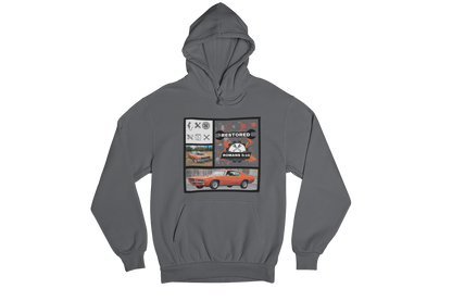 "RESTORED - ROMANS 5:10" CUSTOM GRAPHIC HOODIE