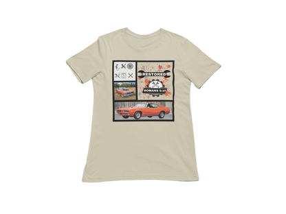 "RESTORED - ROMANS 5:10" CUSTOM GRAPHIC T-SHIRT
