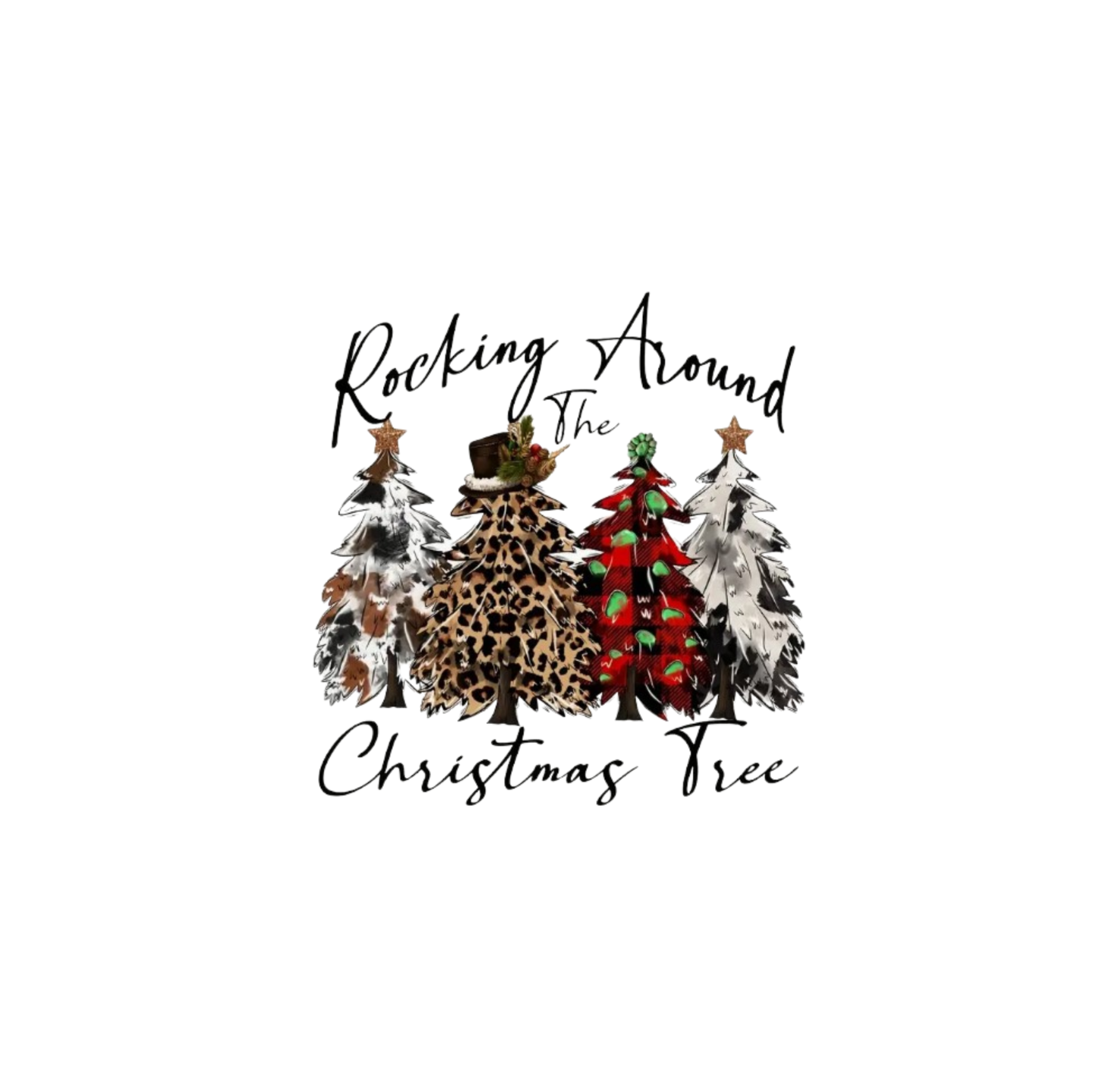 "ROCKING AROUND THE CHRISTMAS TREE" SIGNATURE HOLIDAY DESIGN