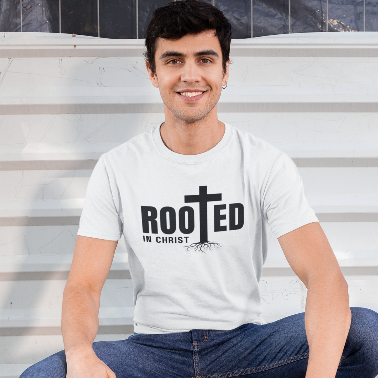 "ROOTED IN CHRIST" GRAPHIC PRINT (ORIGINAL SMALL PRINT)