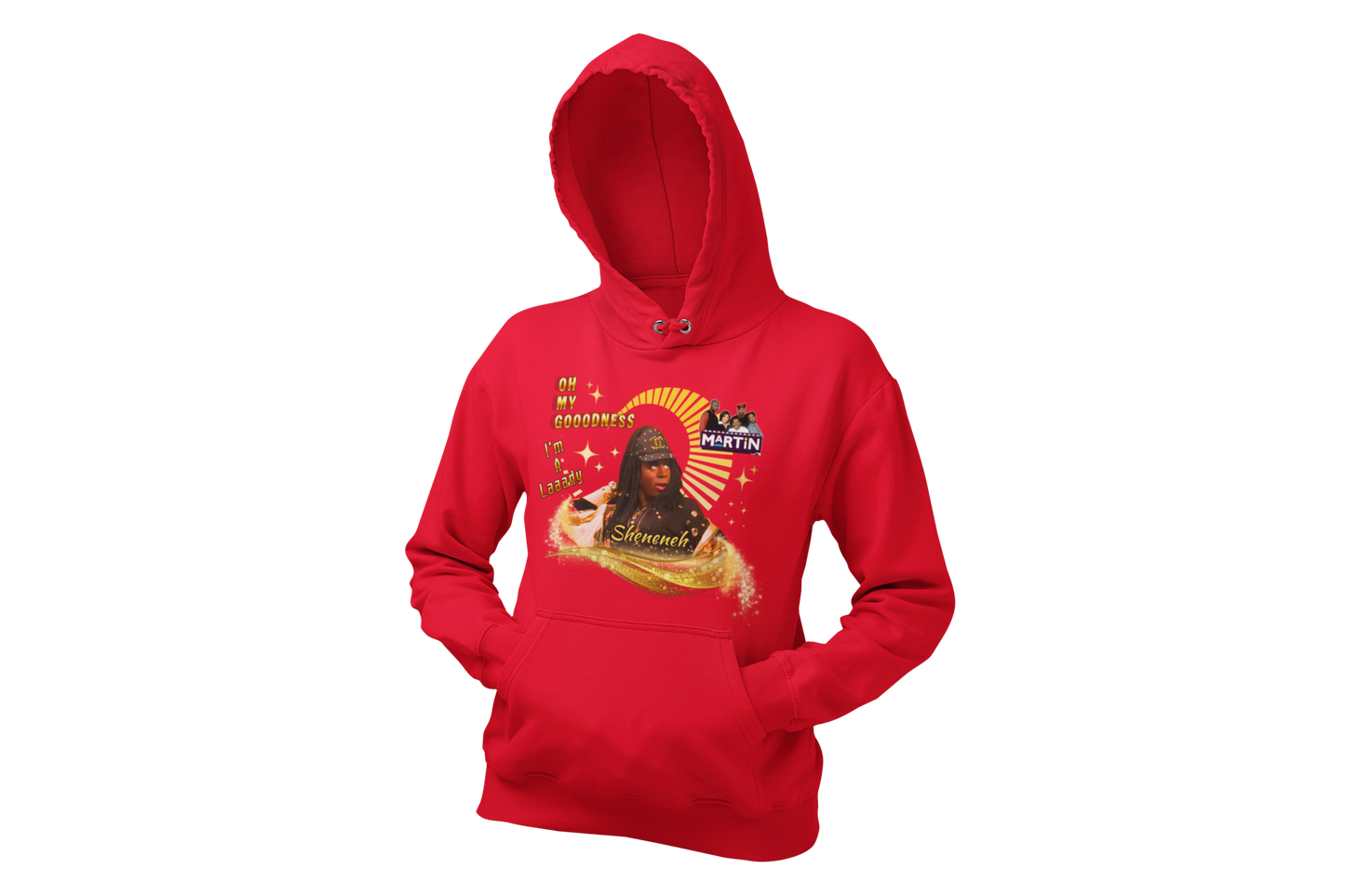 "MARTIN - SHENENEH, OH MY GOODDNESS" GRAPHIC HOODIE
