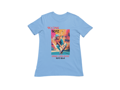 "SKATING BOSZ - GRIND LIKEA BOSZ" (GIRL 2) BOSZ GEAR