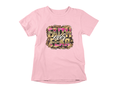 "FAITH OVER FEAR" GRAPHIC PRINT