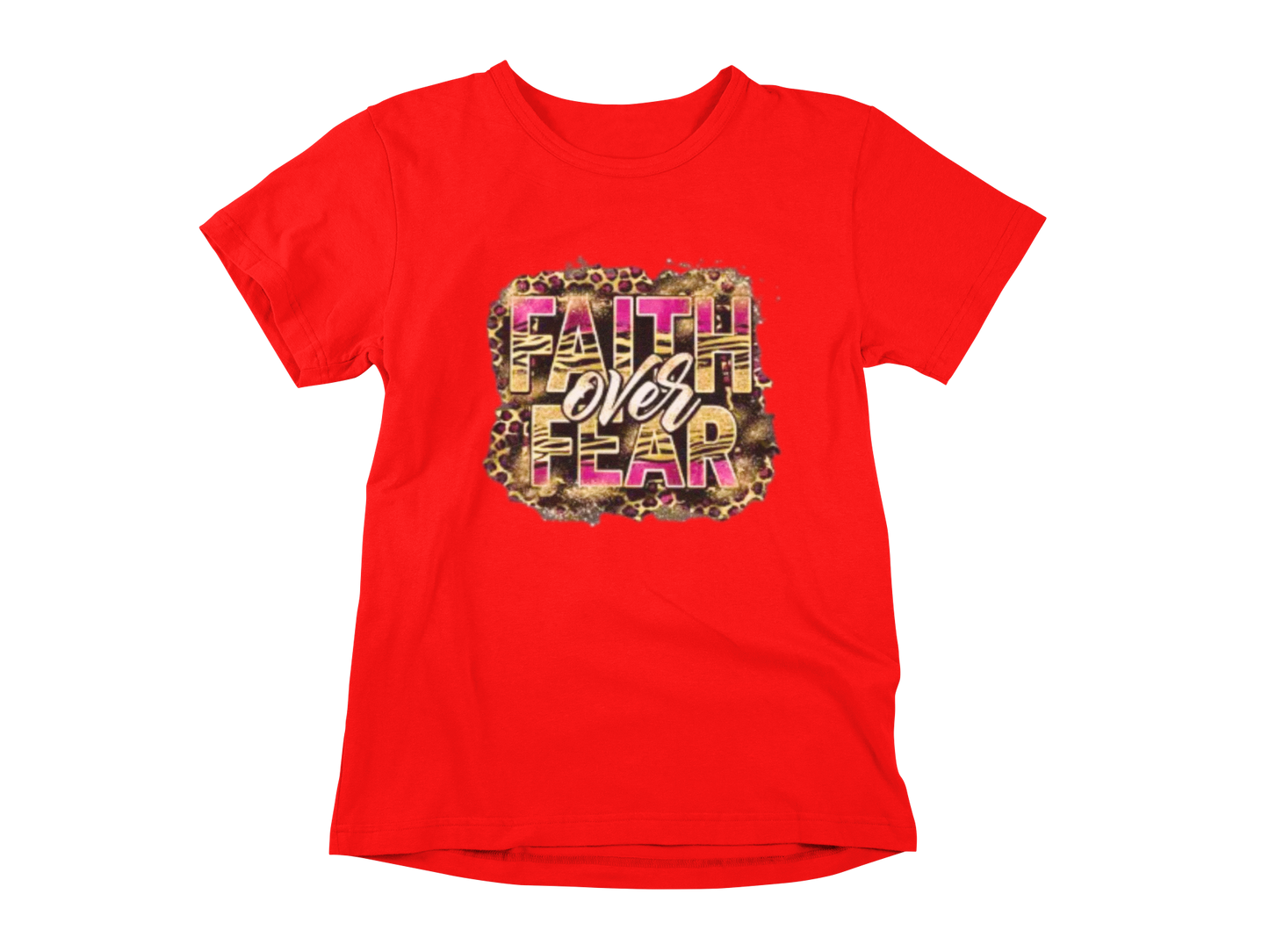 "FAITH OVER FEAR" GRAPHIC PRINT