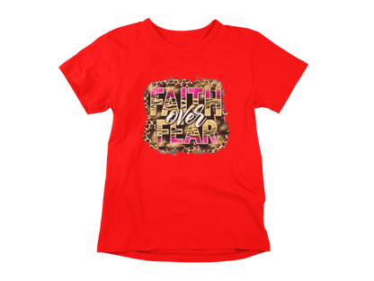 "FAITH OVER FEAR" GRAPHIC PRINT