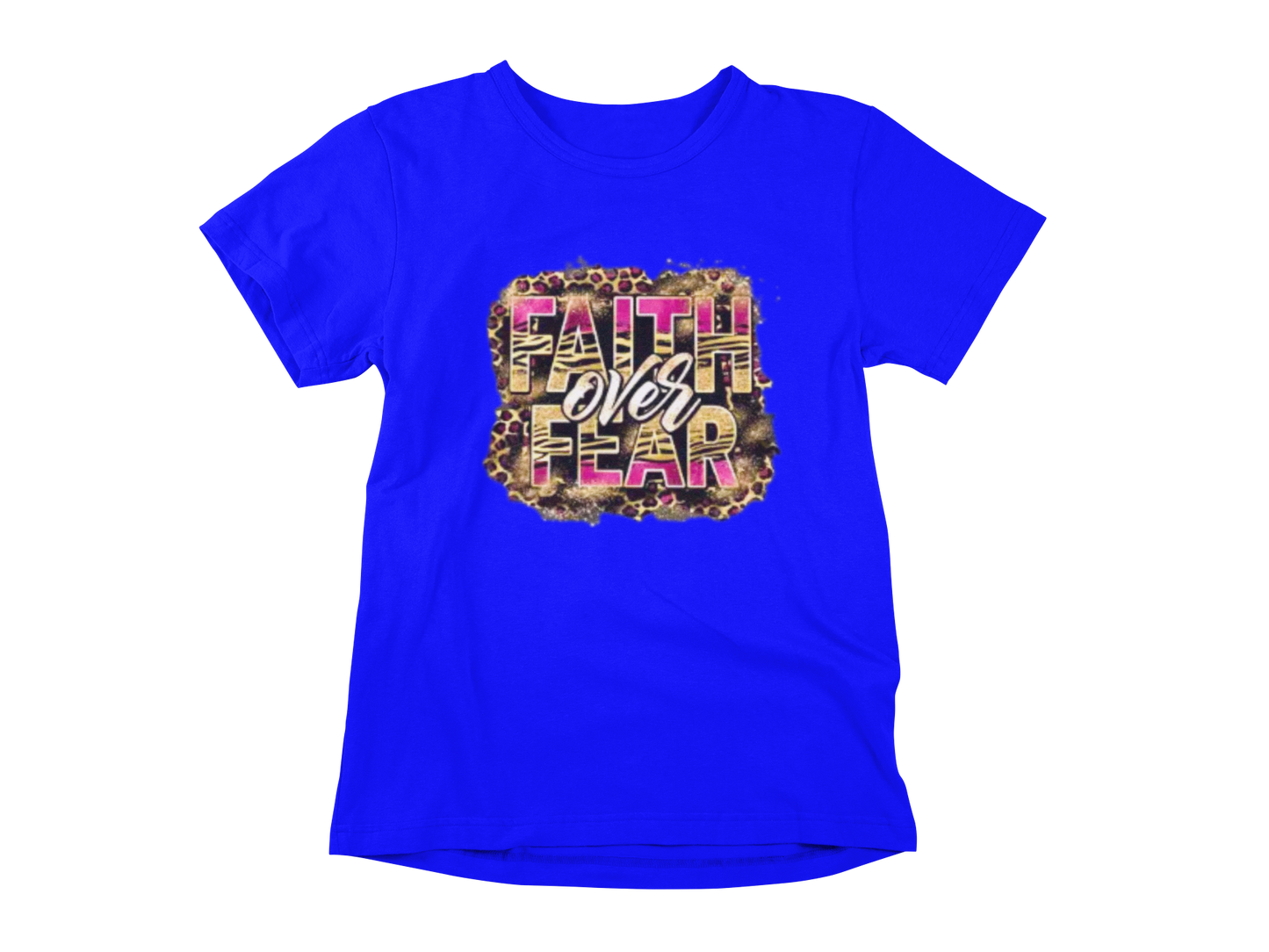 "FAITH OVER FEAR" GRAPHIC PRINT