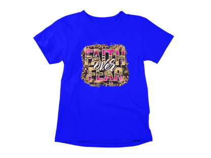 "FAITH OVER FEAR" GRAPHIC PRINT