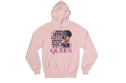 "THE ESSENSE OF A QUEEN " CUSTOM SIGNATURE HOODIE