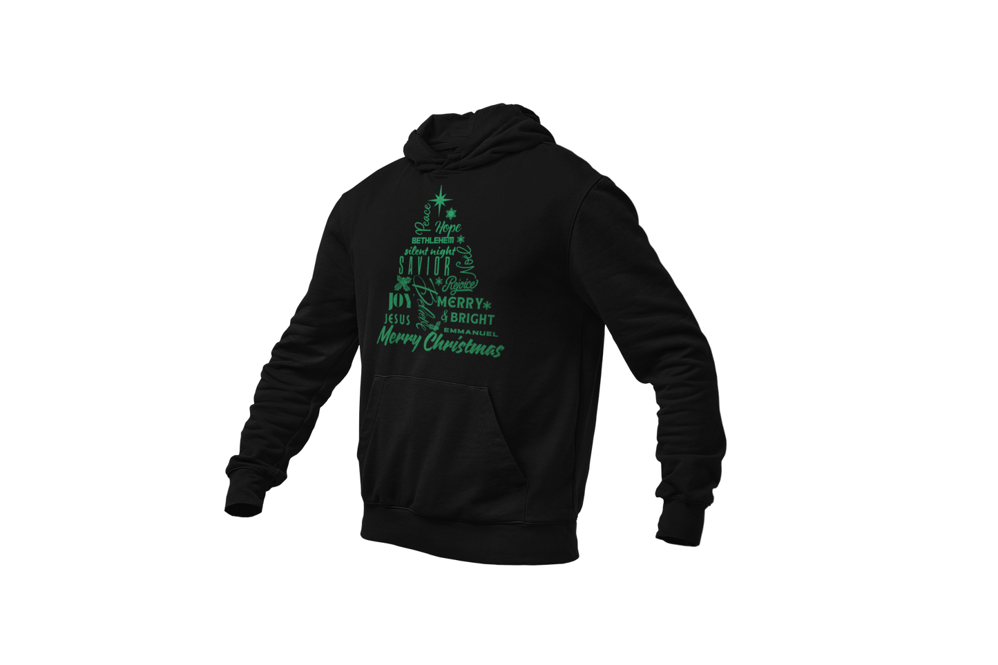 "THE MERRY WORDS OF CHRISTMAS TREE" SIGNATURE HOLIDAY DESIGN