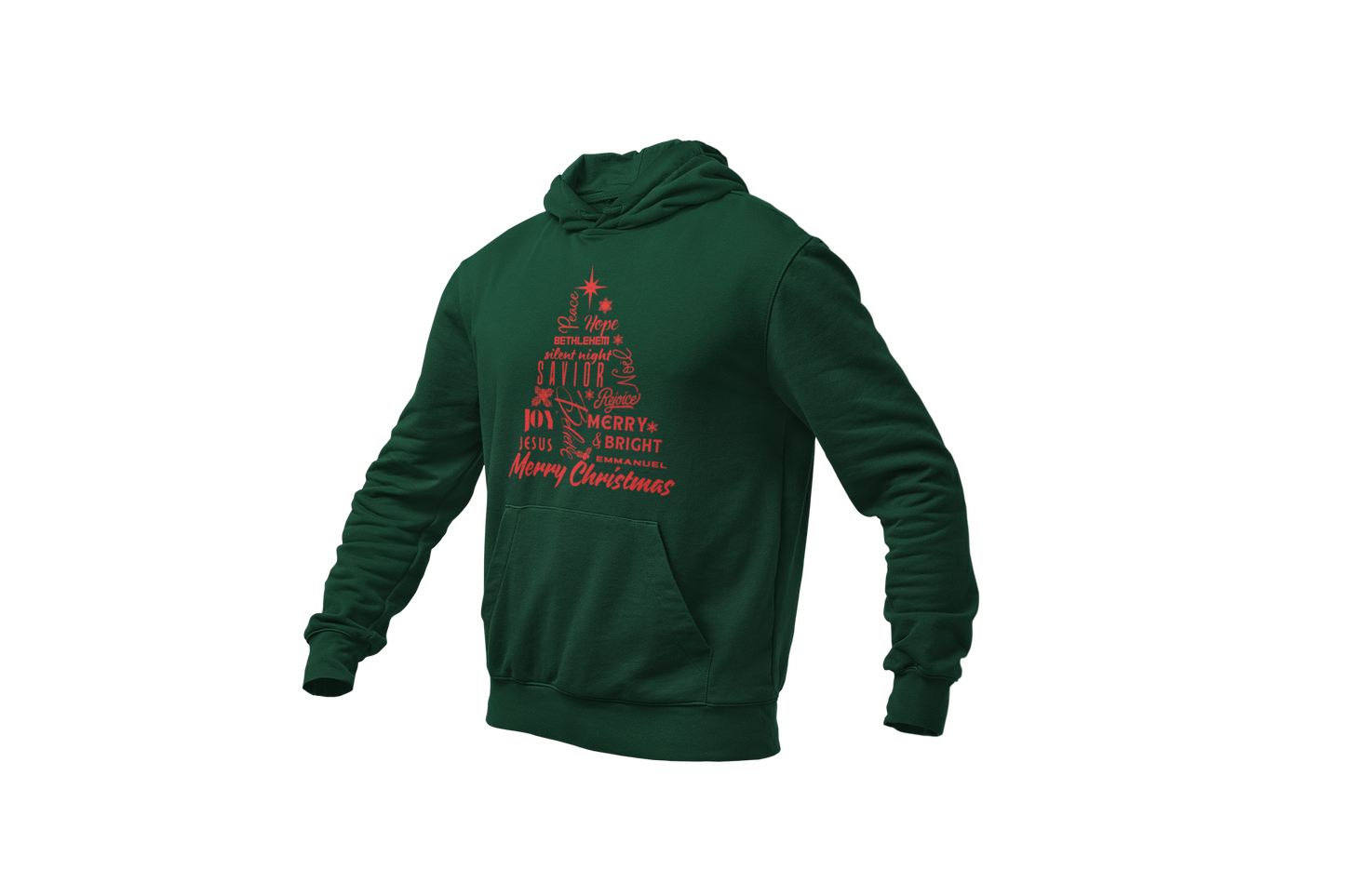 "THE MERRY WORDS OF CHRISTMAS TREE" SIGNATURE HOLIDAY DESIGN