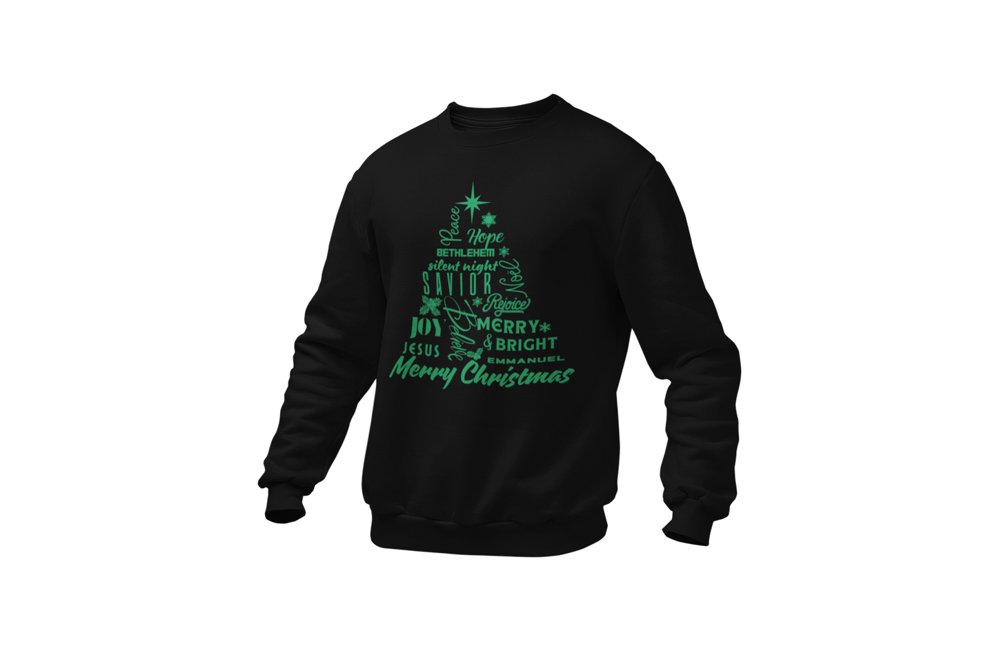 "THE MERRY WORDS OF CHRISTMAS TREE" SIGNATURE HOLIDAY DESIGN