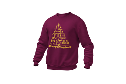 "THE MERRY WORDS OF CHRISTMAS TREE" SIGNATURE HOLIDAY DESIGN