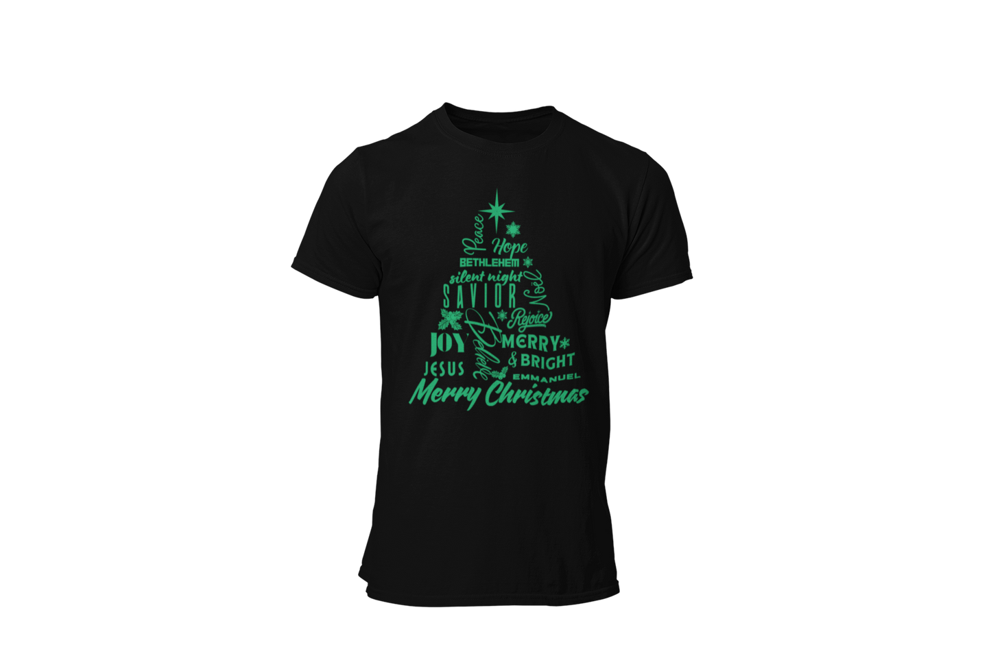 "THE MERRY WORDS OF CHRISTMAS TREE" SIGNATURE HOLIDAY DESIGN