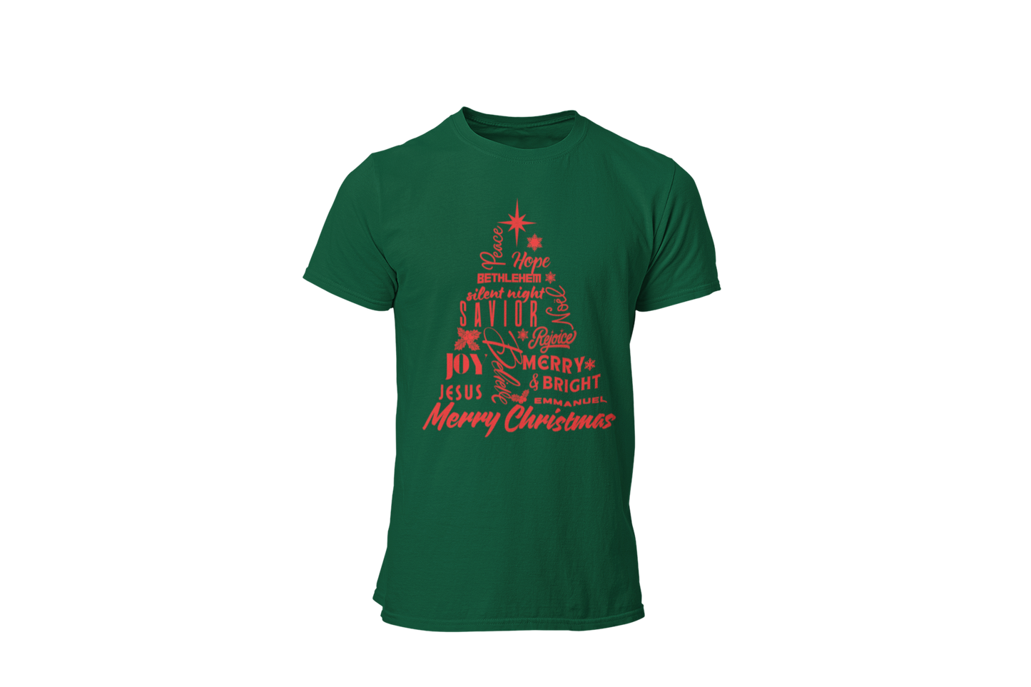 "THE MERRY WORDS OF CHRISTMAS TREE" SIGNATURE HOLIDAY DESIGN