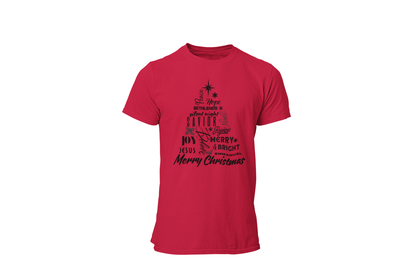 "THE MERRY WORDS OF CHRISTMAS TREE" SIGNATURE HOLIDAY DESIGN