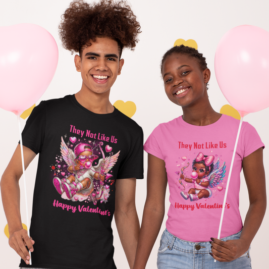 "THEY NOT LIKE US (BOY CUPID)" - VALENTINE'S GRAPHIC DESIGN