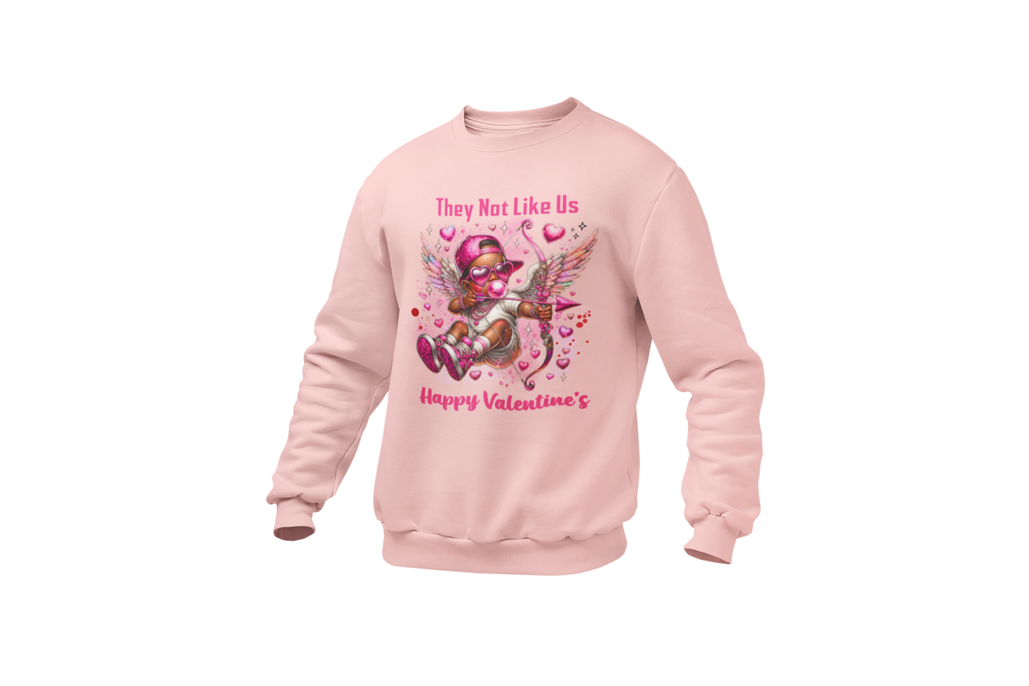 "THEY NOT LIKE US (BOY CUPID)" - VALENTINE'S GRAPHIC DESIGN